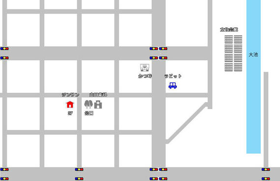 簡易地図を作成致しました。